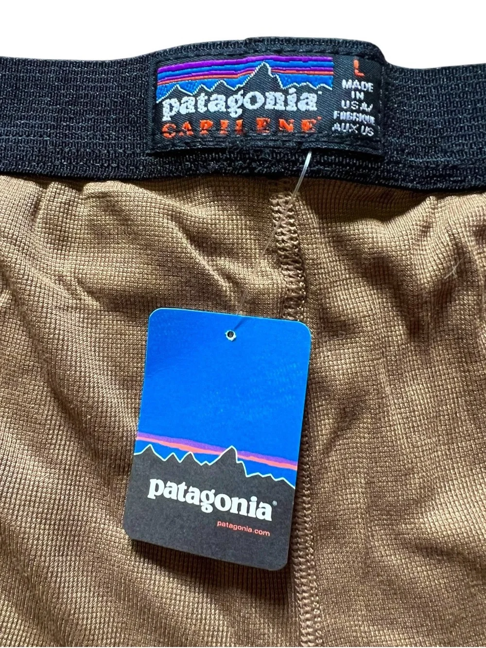 Patagonia Men’s Vintage Capilene Lightweight Baselayer Pants NWT